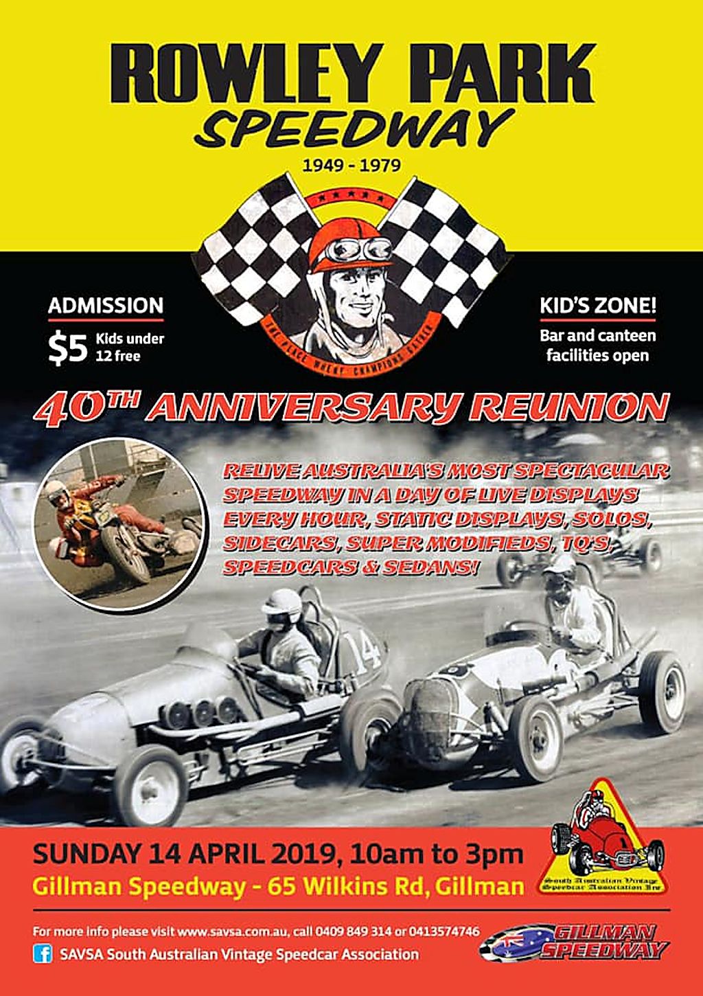 Rowley Park 40th Anniversart